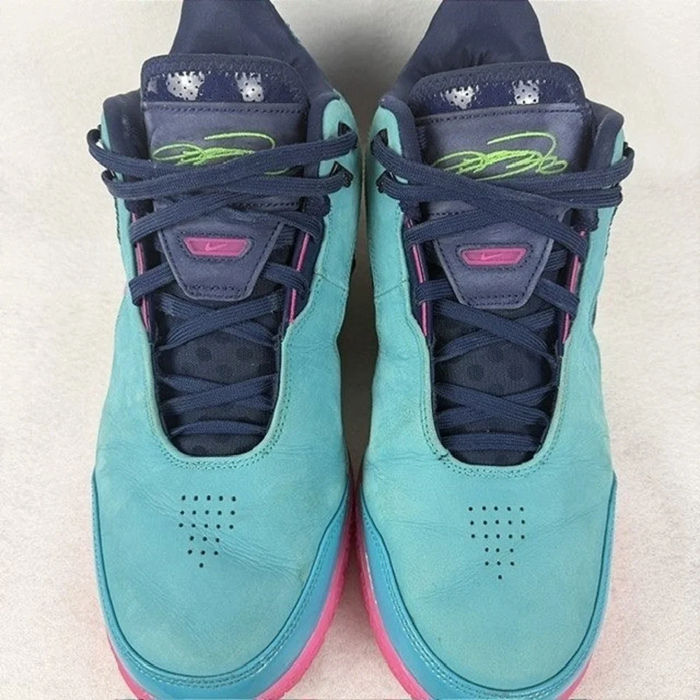 Nike Zoom LeBron NXXT Gen AMPD South Beach All-Star Teal Navy Pink Mens Size 11
